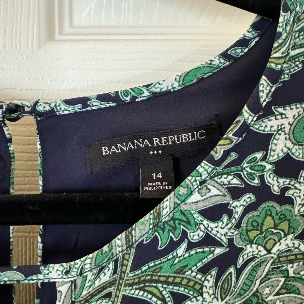 Banana Republic Factory Paisley Dress - Picture 3 of 4